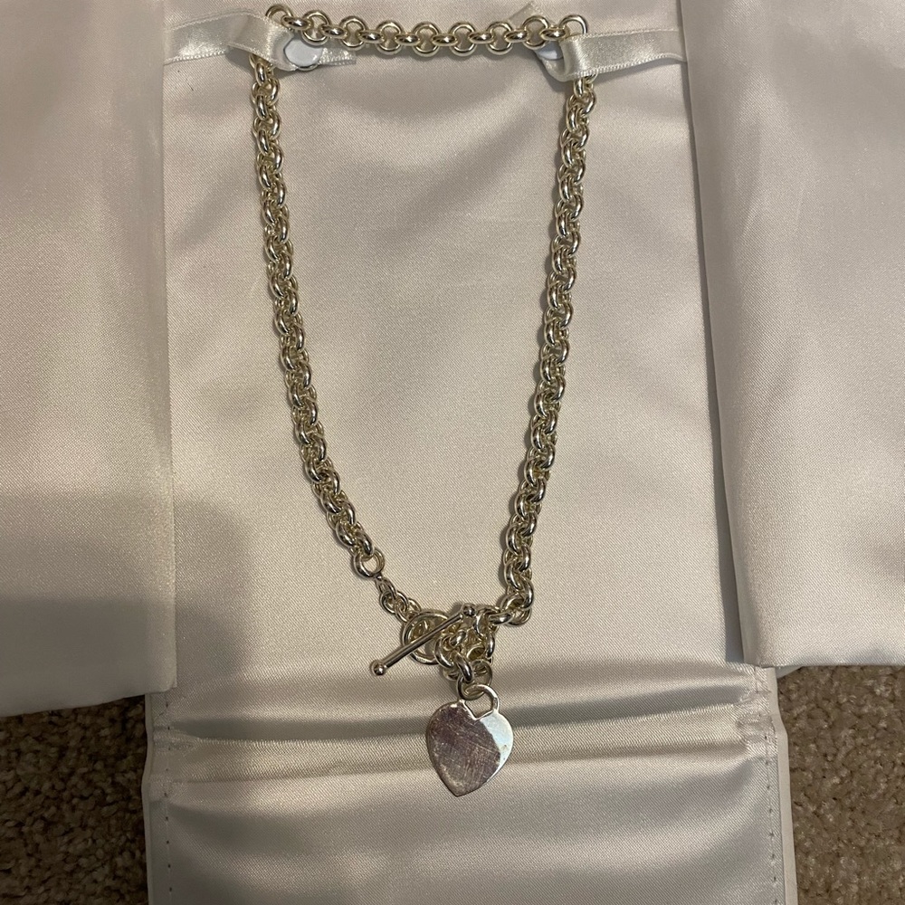 Sterling Silver Heart Necklace